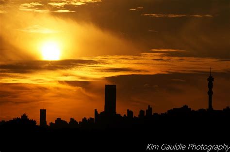 City of Johannesburg | City, Sunset, Celestial