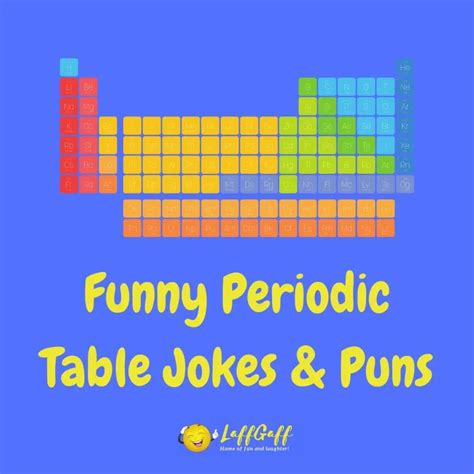 100s Of Funny Science Jokes and Puns! LaffGaff