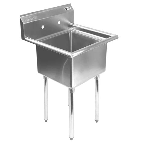 Gridmann 1 Compartment Stainless Steel Commercial kitchen Prep ...