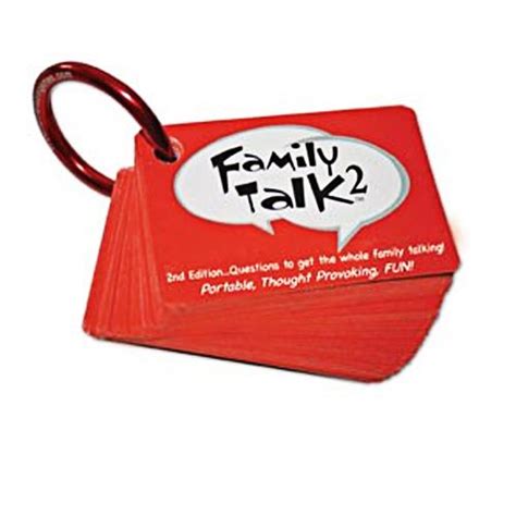 award winning Family Talk game. Engage your family members in meaningful conversations with this ...