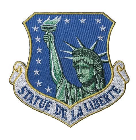 Statue De La Liberte 48th Fighter Wing Patch – Plastic Backing ...