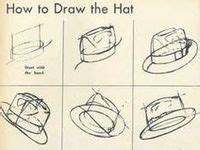 200 DRawing HAts on HEads ideas | drawing hats, sketches, drawings