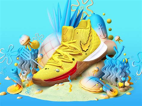 Kyrie x SpongeBob Nike Collection Drops August 10 - aNb Media, Inc.