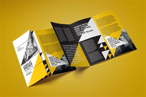 Free Z-Fold Brochure Mockup PSD Set - Good Mockups