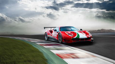 Ferrari 488 GT3 Evo 2020 Racing Wallpaper - HD Car Wallpapers #13545