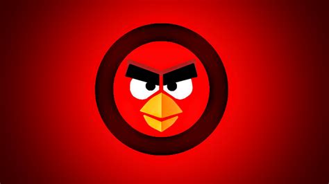 The Angry Birds Symbol Wallpaper by DarkdowKnight on DeviantArt