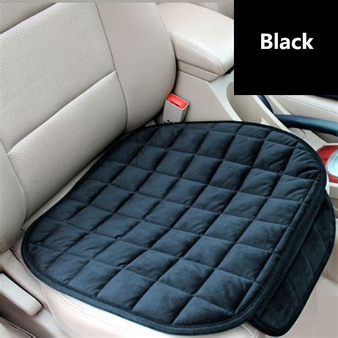 1/3pcs Car Seat Covers, Plush Plaid Thicken Warm Car Seat Cushion Pad ...