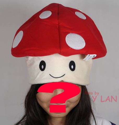 Super Mario Bros Hat Mushroom Costume Cap Cosplay m0527 | #91980252