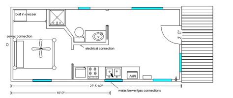 14X40 Floor Plan - 14x40 cabin floor plans | Tiny House | Tiny house plans, Cabin floor plans ...