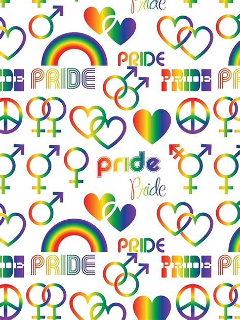 "Cool Rainbow Gay Pride Month Week Symbols Men, Women, Teens Birthday ...