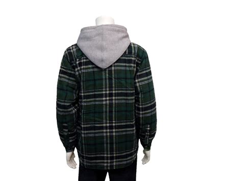 Field & Stream Men's Flannel Hooded Jacket NWT