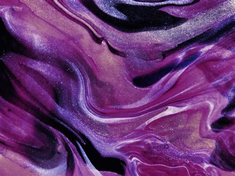 Purple Abstract Art · Free Stock Photo