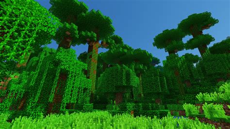 Minecraft Jungle Wallpapers - Top Free Minecraft Jungle Backgrounds - WallpaperAccess