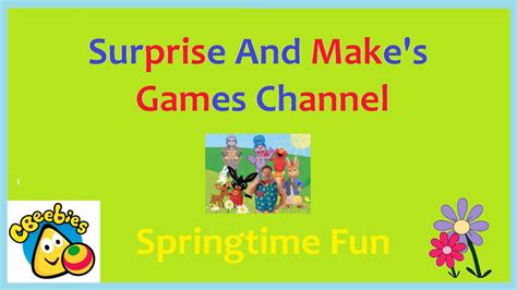 Cbeebies Springtime Fun - YouTube