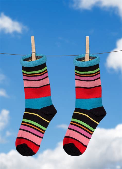 Socks On Clothes Line Free Stock Photo - Public Domain Pictures