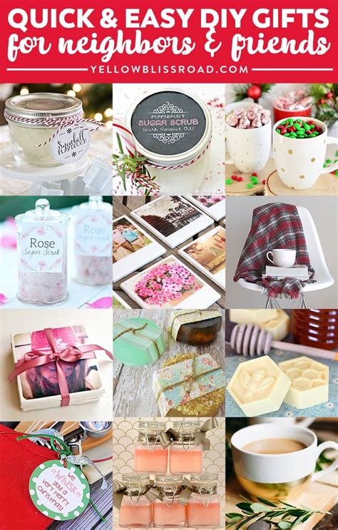 Budget Gifts Ideas for Friends and Neighbors (Homemade Christmas Gifts)