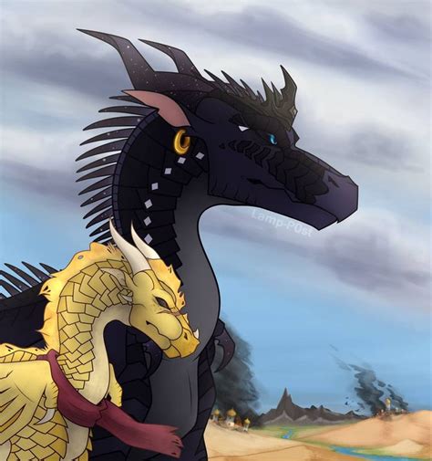 Darkstalker and Qibli [WoF] by Lamp-P0st on DeviantArt | Wings of fire ...