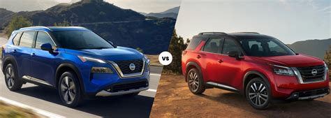 2022 Nissan Rogue vs. 2022 Nissan Pathfinder | Wolfchase Nissan