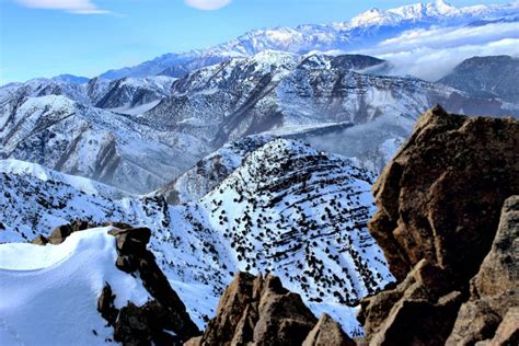 The High Atlas Mountains of Morocco Stock Image - Image of atlas ...