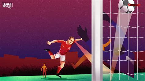 Al Ahly stadium art work on Behance