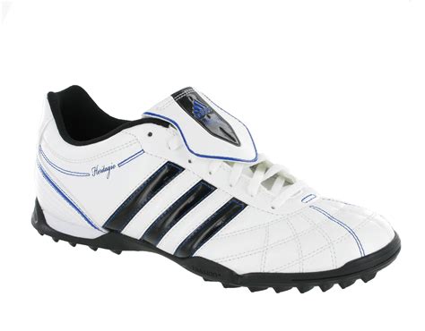 New Mens Adidas Heritagio V TRX TF White Astro Turf Football Boots Size ...