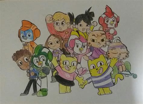 Cartoons crossovers by fanservjce on DeviantArt