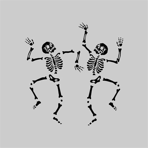 Dancing Skeletons SVG, Funny Skeletons SVG Instant Download, 53% OFF