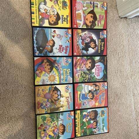 Lot of 10 Dora The Explorer DVD Nick Jr. Kids / Children Collection | eBay