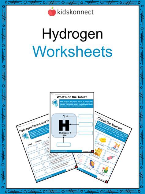 Hydrogen Facts & Worksheets | Etymology, Model, Sources