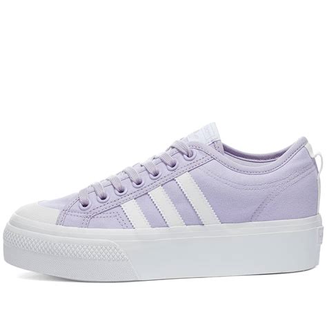 Adidas Nizza Platform W Bliss Purple & White | END. (US)