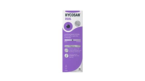 Hycosan Dual Lubricating Eye Drops | Vision Express