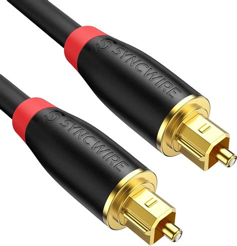 Amazon.com: Optical Audio Cable - [24K Gold-Plated, Ultra-Durable ...