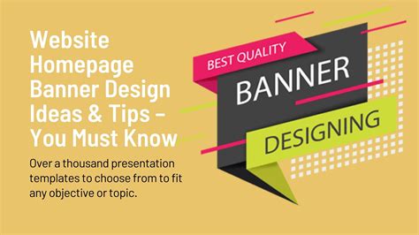 Website Homepage Banner Design Ideas & Best Tips
