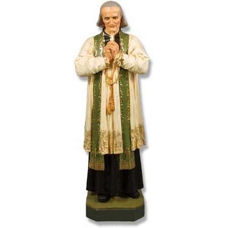 Large Saint John Vianney Statue in Color