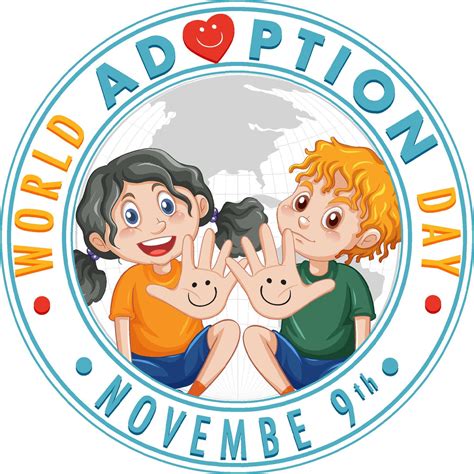 World Adoption Day Logo Design 11668020 Vector Art at Vecteezy