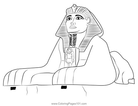 The Egyptian Pyramid Coloring Page for Kids - Free Pyramids Printable ...