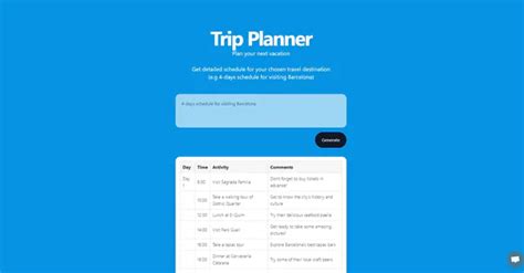 AI Trip Planner - Every AI