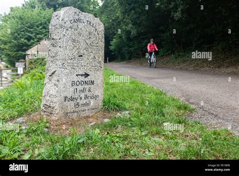 The Camel Trail cycle ride, Padstow, Cornwall Stock Photo - Alamy