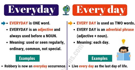 EVERYDAY vs EVERY DAY: How to Use Every day vs Everyday Correctly ...