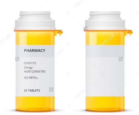 9+ Pill Bottle Label Templates - Word, Apple Pages, Google Docs