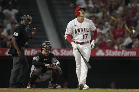 Watch: Shohei Ohtani smashes another record during Angels' loss - Los Angeles Times