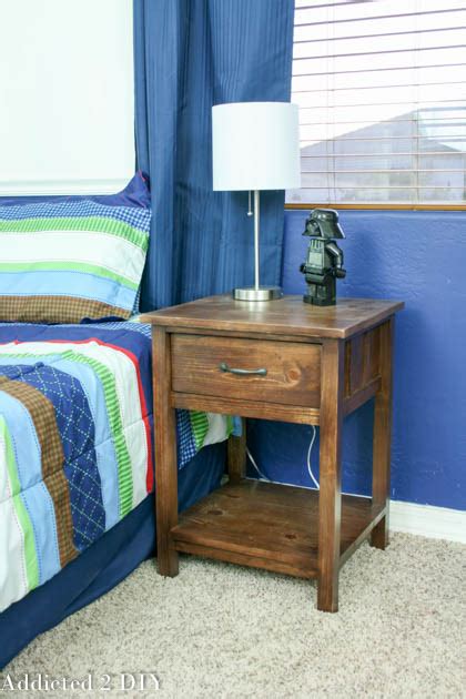 Printable Plans - PB Kids-Inspired Nightstand - Addicted 2 DIY