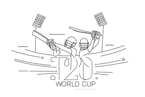 T20 world cup cricket championship poster, template, brochure, decorated, flyer, banner design ...