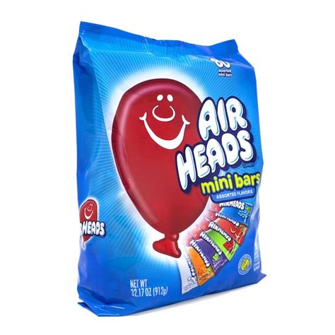 Airheads Mini Airheads Taffy Bars, 80 Count - Assorted Flavors - Perfect for Pinatas and Candy ...