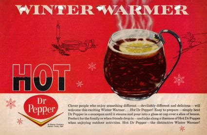 Hot Dr Pepper Recipe – Vintage Clipping « RecipeCurio.com