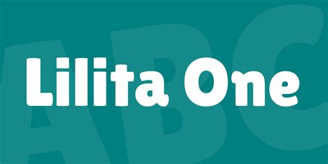 Lilita One Font