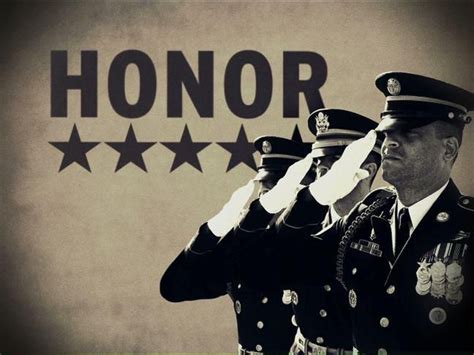 Army Values - Honor | Army values, Military honor, Military quotes