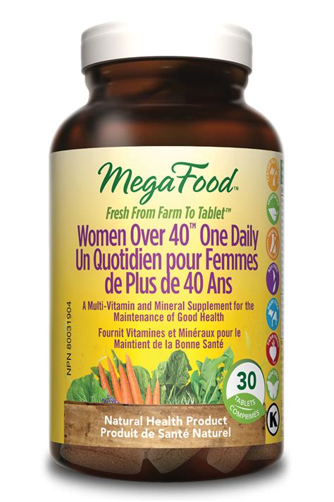 Mega Food Women Over 40 One Daily (30 tabs) | noahsnaturalfoods.ca