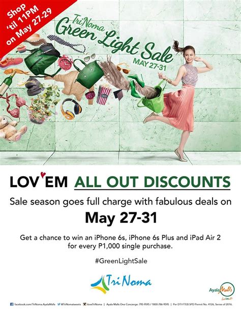 Manila Shopper: TriNoma #GreenLightSale: May 2016