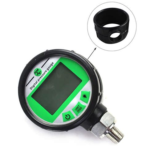 DPG Case Hydraulic Pressure Test Kit Digital Pressure Gauges 10000 PSI ...